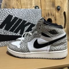 い*♪様 【24時間発送】NIKE AIR JORDAN1 セメントハイカットのサムネイル