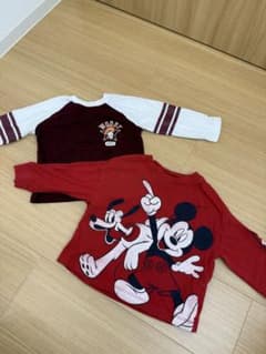GAP ロンT 2枚セット ミッキー プルート トイストーリー　90cmのサムネイル