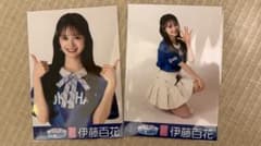 伊藤百花　AKB48 横浜ベイスターズ　コラボ　ランダム生写真　2種コンプのサムネイル