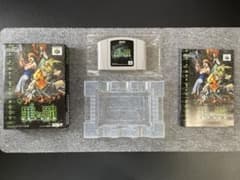 【美品/付属品完備】N64 罪と罰 地球の継承者 箱・取扱説明書・付属品付きのサムネイル