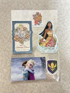 ディズニープリンセス 一番くじ ダイカット ステッカーのサムネイル