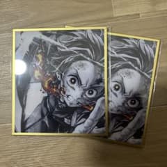 鬼滅の刃 アクリル色紙 竈門炭治郎 A09 2枚 - メルカリ