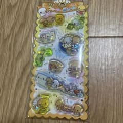 なっとうちゃん キラキラウォーターinシール デコレーションシールのサムネイル