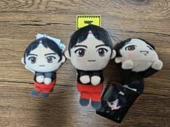 TinyTAN JIN 봉제인형 3체 세트