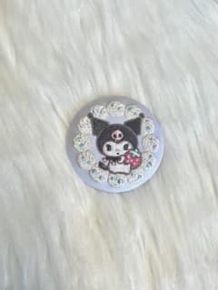 サンリオキャラクターズ 刺繍缶バッジ クロミのサムネイル