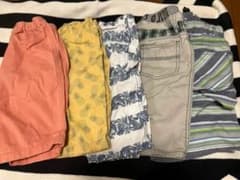 UNIQLO ハーフパンツ　男の子　5枚セットのサムネイル