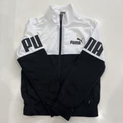 PUMA ジャージ ホワイト/ブラック　140cmのサムネイル