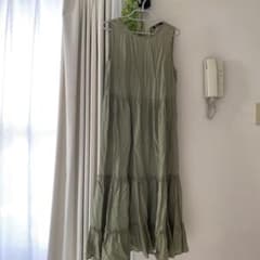 ZARA ノースリーブロングワンピース Mサイズのサムネイル