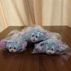 톰과 제리 봉제 인형 펜 파우치 3 개