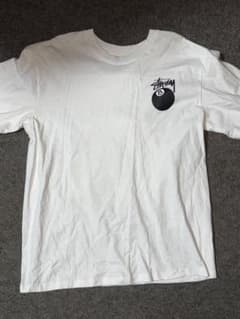 STUSSY 8ボール バックプリントTシャツ ホワイト Lサイズのサムネイル