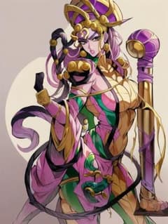 ファンタジーキャラクター ポスターオリジナルデジタルアート　ポスターa4紙沢光 ファンタジーキャラクターイラストポスター紙沢光額a4額付き発送