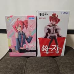 重音テト フィギュア ちょこのせ ぬースト 2体セット - メルカリ