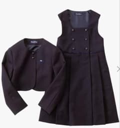 familiar アンサンブル ワンピース 小学校受験 115cm - メルカリ