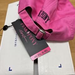 新品・未使用】ラルフローレン ピンクポニー ベースボールツイル