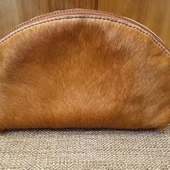 MELU様専用！ハラコ  コスメポーチのサムネイル