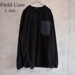 [FieldCore] L 빅 실루엣 보아조 풀오버 블랙 워크맨