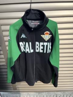 Kappa REAL BETIS ジャージ Lサイズ 黒/緑 Kappa REAL BETIS ジャージ Lサイズ 黒/緑 - メルカリ