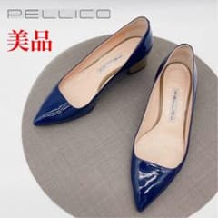 PELLICO ペリーコ エナメル パンプス パープル - メルカリ