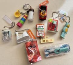 ベビー用品　日用品ミニチュアチャーム ガチャガチャ 7種セットのサムネイル