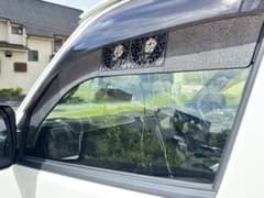 ハイエース(パワードア・小窓なし対応) フロント換気扇車中泊結露防止のサムネイル