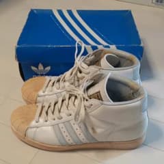 adidas★PROMODEL★復刻モデル★アディダス★プロモデル★箱付★白のサムネイル