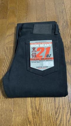 IRON HEART 21oz 黒鎧 ブーツカットデニム W30 - メルカリ