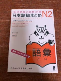 日本語総まとめ N2語彙 英語・ベトナムのサムネイル