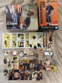 ハイキュー!! 月島蛍 山口忠 フィギュア グッズセットのサムネイル