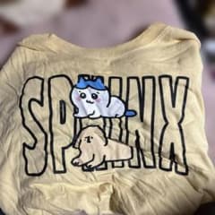 ちいかわ ハチワレ スフィンクスTシャツのサムネイル