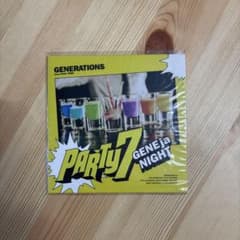 GENERATIONS PARTY7 GENEjaNIGHT CDのサムネイル
