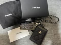 本日最終値下げ　シャネル　chanel カードケース　ネーム　パスケースのサムネイル