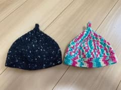 ニット帽  2つセットのサムネイル