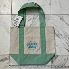 Trader Joe’s ミニトートバッグ パステルグリーンのサムネイル