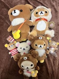 リラックマ コリラックマ チャイロイコグマ ぬいぐるみ 13体まとめ売りのサムネイル