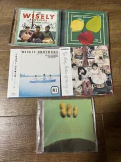 The Wisely Brothers CD5枚セット（1枚サイン入）鉛筆付き