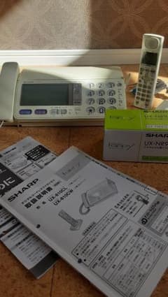 FAX付電話機 子機1台 SHARP UX-810のサムネイル