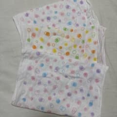カラフル水玉ガーゼタオル 3枚セットのサムネイル