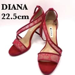DIANA ダイアナ サンダル レース クロスストラップ 赤 22.5のサムネイル