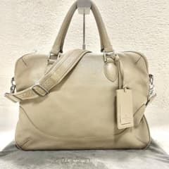 Excellent condition PELLE MORBIDA Maiden Voyage briefcase, taupe.