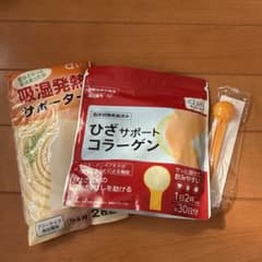 キューサイ ひざサポートコラーゲン 吸湿発熱サポーター セットのサムネイル