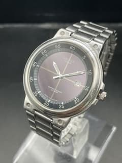 【ソーラー稼働品、電池交換済、ヴィンテージ】セイコー　5Y75-1A1O 希少品 ソーラー稼働品、電池交換済、ヴィンテージ】セイコー 5Y75-1A1O 希少