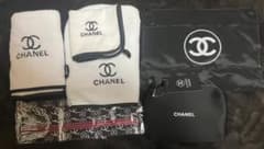 専用♡ノベルティCHANEL タオル＆ポーチ＆マスクセット♡のサムネイル