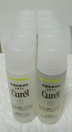 Curél 皮脂トラブルケア 化粧水＆保湿ジェル30ml×各5本計10本のサムネイル