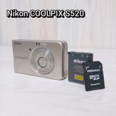 ニコン Nikon COOLPIX S520 シルバー オールドコンデジ ニコン Nikon COOLPIX S520 シルバー オールドコンデジ - メルカリ