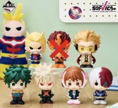 僕のヒーローアカデミア ヒロアカ 一番くじ F賞 SOFVICちゅ 6点セット