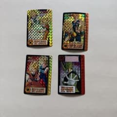 美品】1993〜1995年ドラゴンボールZ カードダス 4枚セット - メルカリ