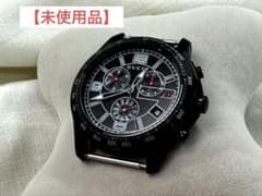 未使用品】定価143,000円GUCCI クロノグラフ ブラック/ブラック - メルカリ