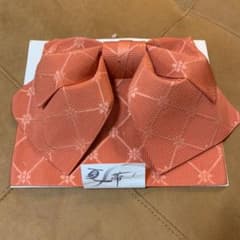 ゆりか様専用 新品 浴衣 帯 オレンジ ♡のサムネイル