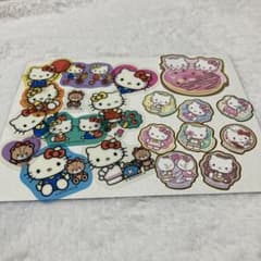 ハローキティフレークステッカーシール①のサムネイル