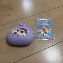 クレヨンしんちゃん がま口ポーチ ＆ 入場者プレゼント シールのサムネイル